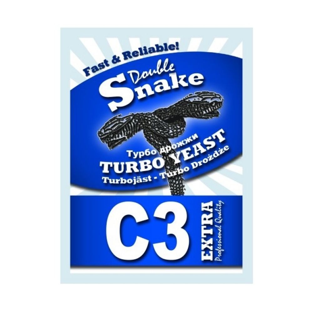 Дрожжи Double Snake Yeast C3 Turbo