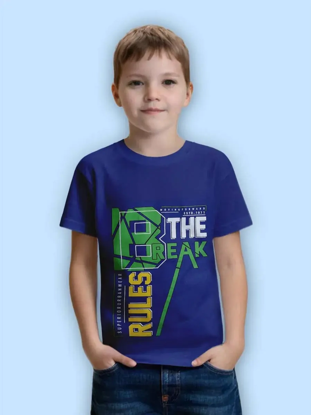 Футболка для школы.мальчик.1 шт