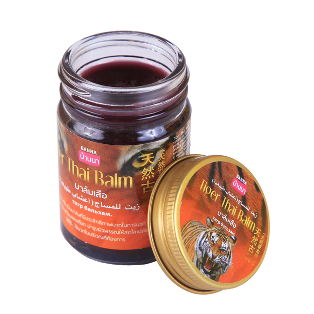 [Banna] Tiger Thai Balm - Тайский тигровый бальзам, 50 гр