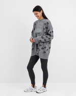 Кардиган вязаный с лого ML