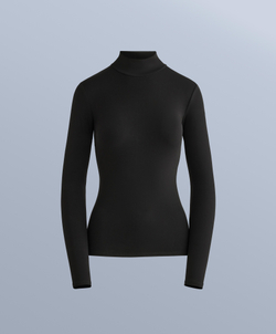 Oysho Термофутболка с длинным рукавом, черный