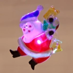 Фигурка с подсветкой «Веселый Дед Мороз» 9,5*4 см (на присоске)