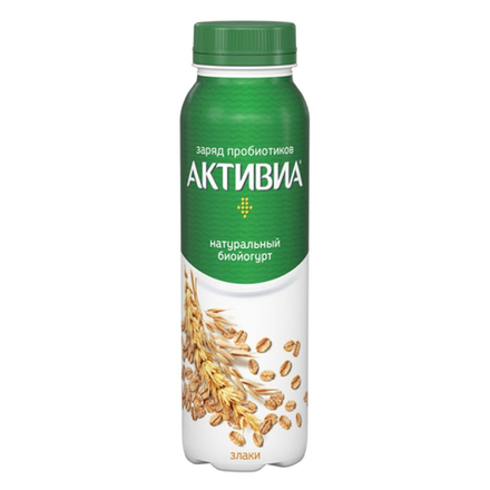 Биойогурт Активиа питьевая злаки 270 гр