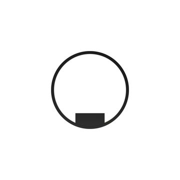 Настенный светильник (бра) Maytoni MOD058WL-L25BK