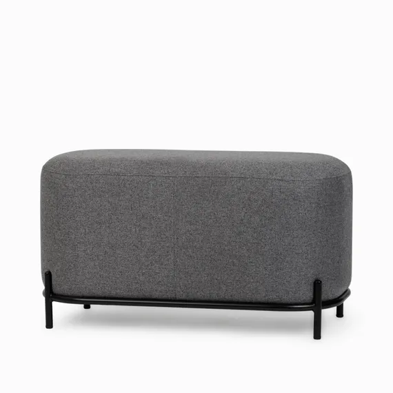 Пуф Pawai 80х45 см, тёмно-серый