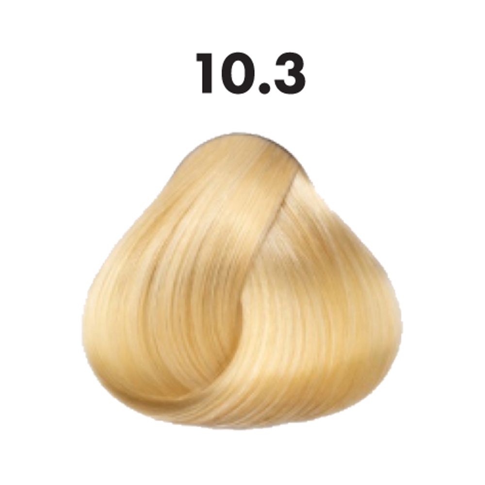 10.3 гель-краска OBRA Glow Gel Color золотистый светлый блонд - 60 мл.