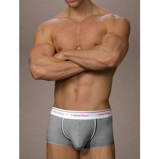Мужские трусы боксеры серые Calvin Klein Health Boxer Grey