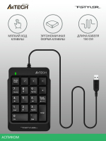 Цифровой блок A4Tech Fstyler черный (FK13P)
