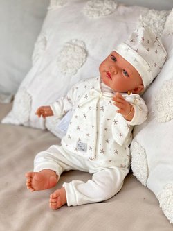 Кукла Реборн Nines 48см Celia мягконабивная (N0212)