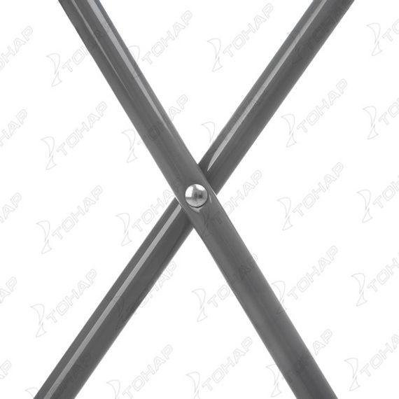 Стул складной со спинкой СР-395 труба ф16, голубой (T-PR-FC-395S-LB) Premier fishing