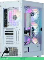 Корпус Zalman i4 TG без БП белый