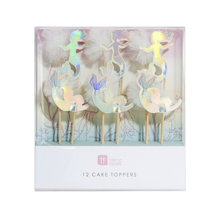 Топперы "Mermaid" 12 шт.