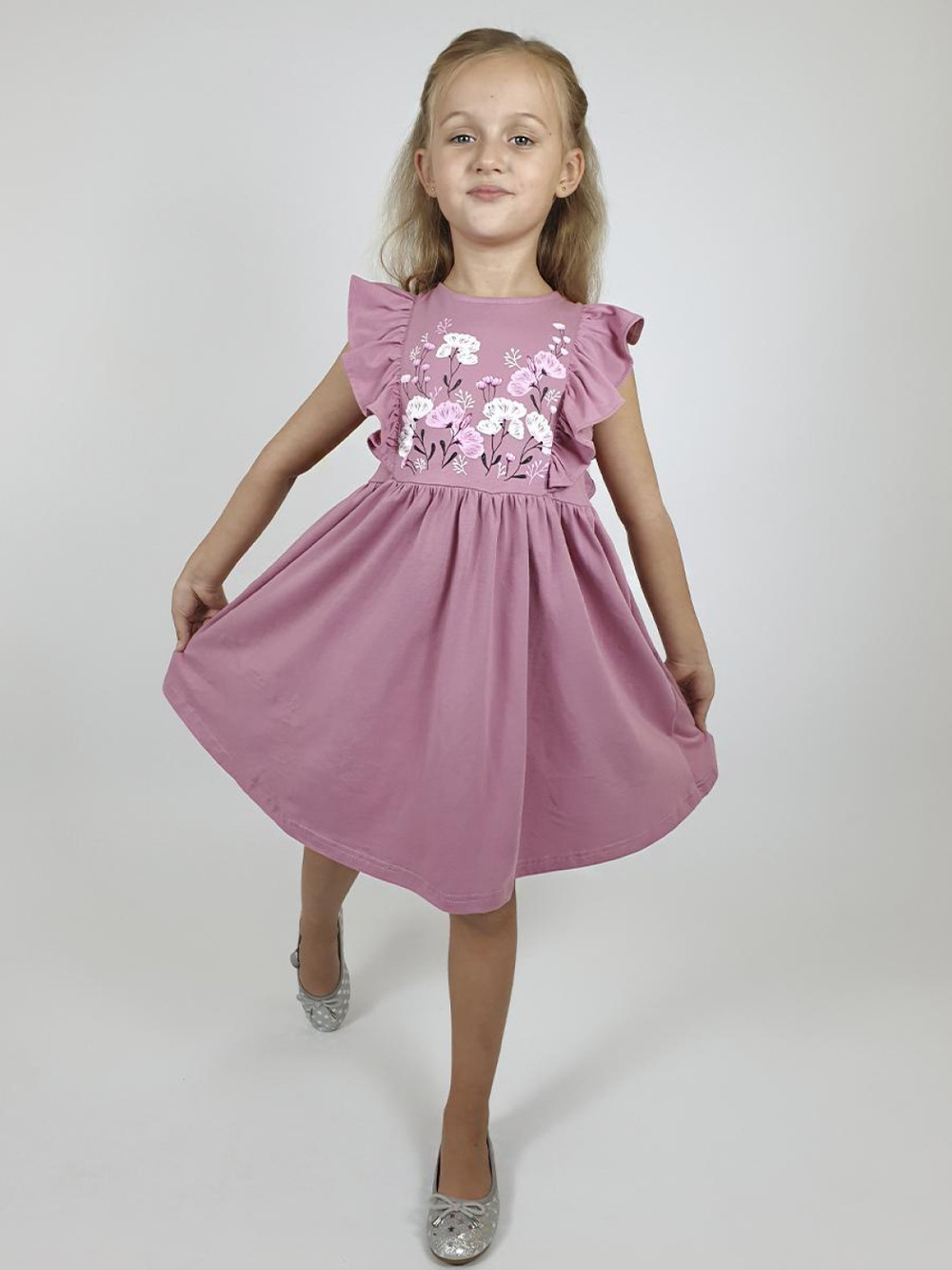 11-179-5 Платье для девочки Luneva