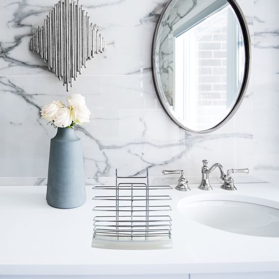 Подставка навесная для ложек и вилок Besser BS-0195 из хромированной стали