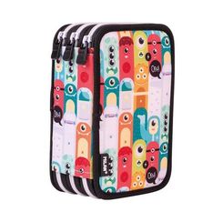 Penal / Пенал/ Trıple decker pencıl case cont. Alıens