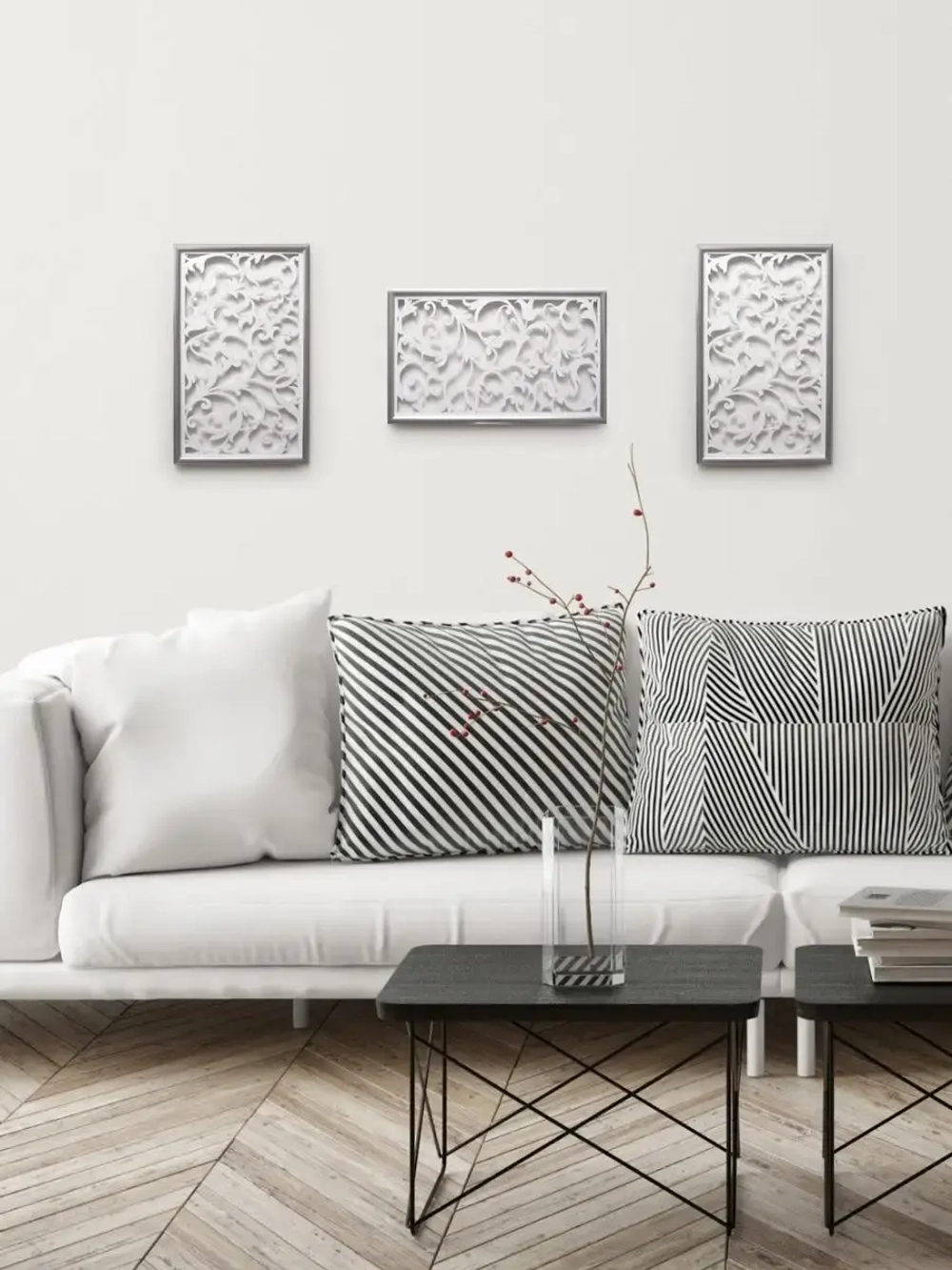 Панно на стену для интерьера 44*27 см