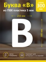 Буквы из пластика на стену