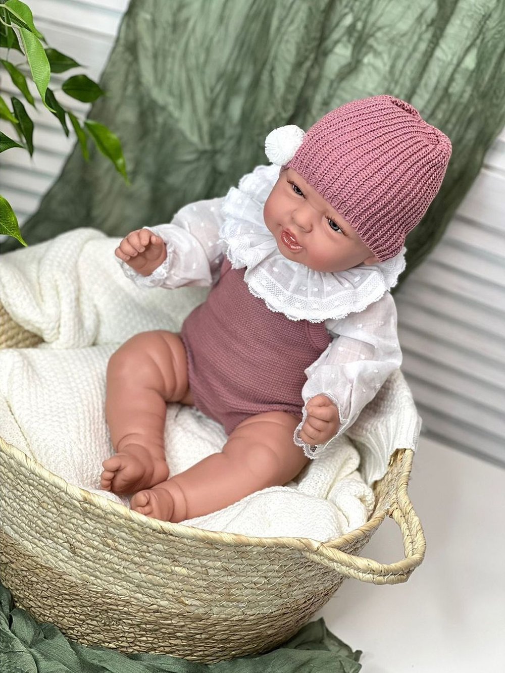 Кукла Manolo Dolls мягконабивная Joana 47см в пакете (1182)