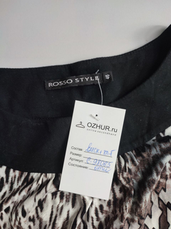 Блузка Rosso Style притягивающая взгляды 46 размер