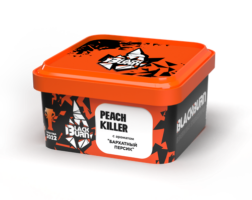 М. Табак для кальяна BlackBurn Peach Killer (Бархатный персик) 200г.
