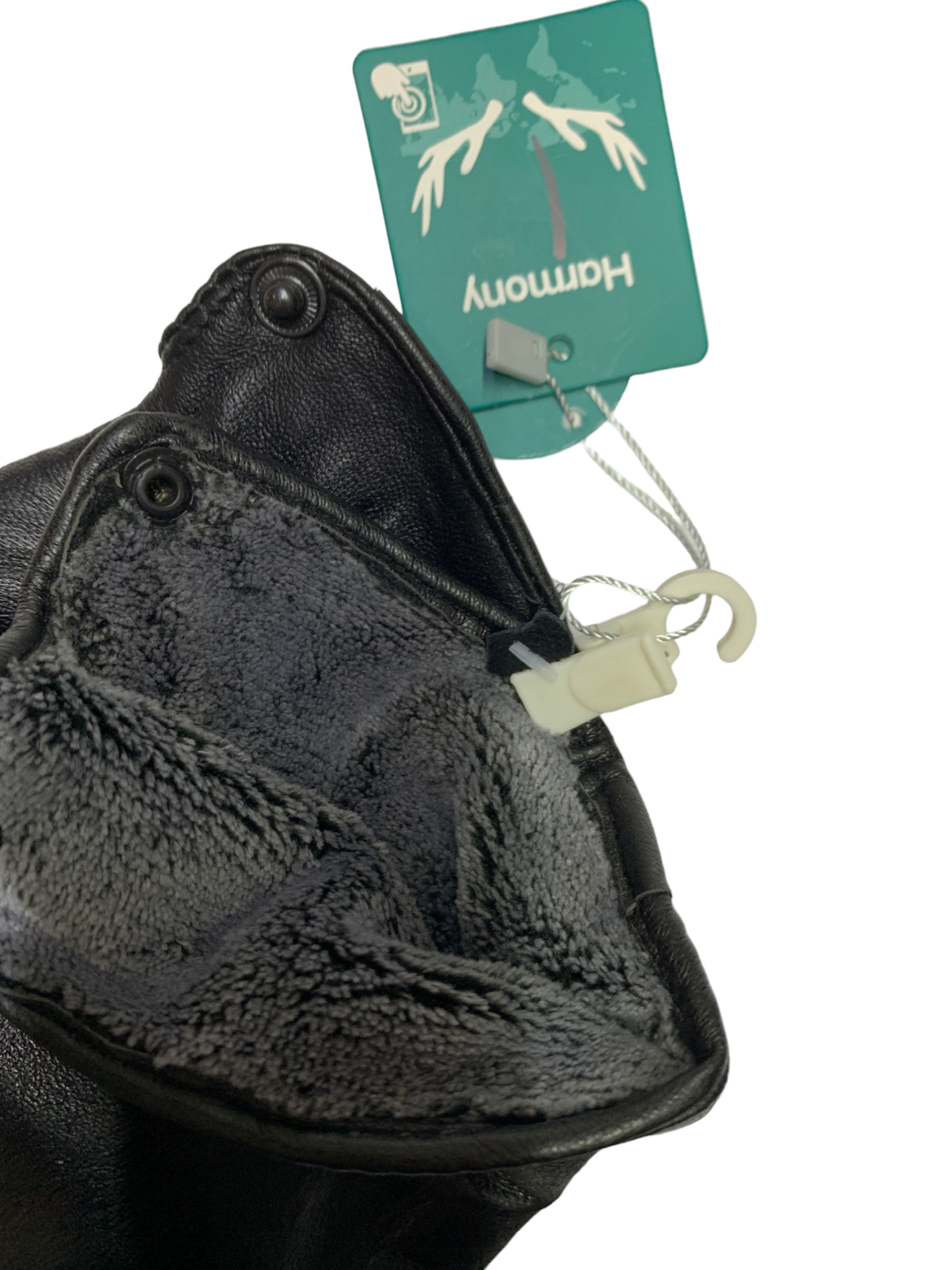 Harmony.Перчатки. Мужские. Материал верха: Кожа теленка. Подклад: Плюш-флис. 10 шт в упаковке.