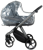Детская коляска Pituso Sole 3 в 1 с автокреслом Santiso Pro Black PMPT/021 Grey
