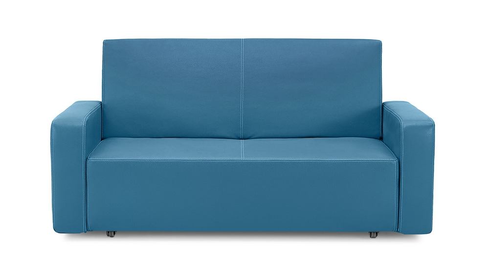 Диван Роин Galaxy Blue 212*100*86 см, Синий Экокожа Аккордеон Фиеста
