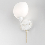 Citilux Флорида CL148310 Бра с выключателем Белое с патиной