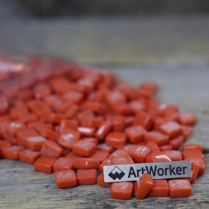 FLORY12 AW011 Стеклянная мозаика 12х12 мм, 0,5 кг