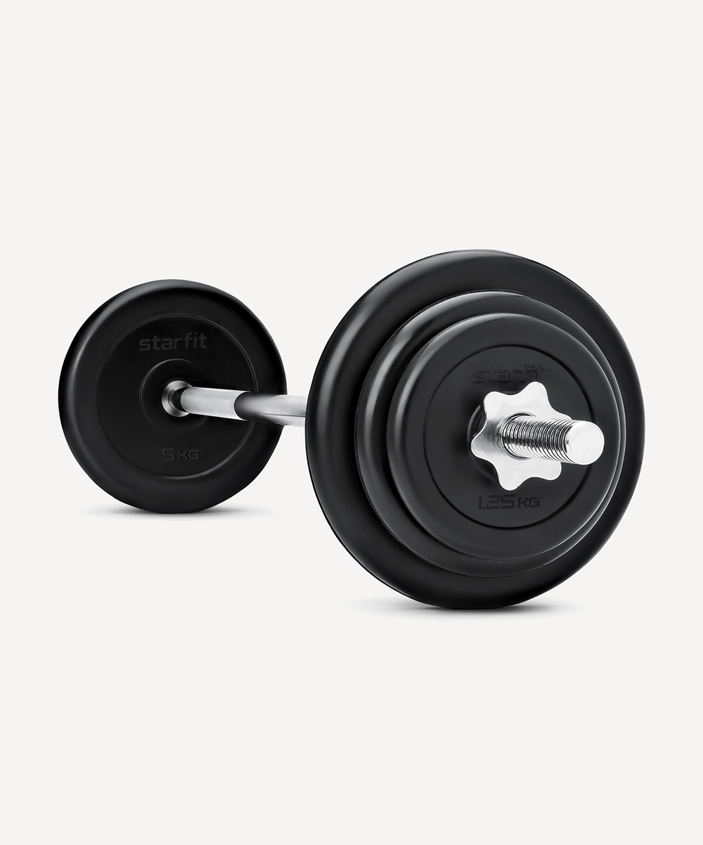 Замки для грифа BB-108, d=26 мм, металлические, хромированный, 2 шт