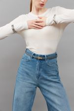 ТОНКИЙ РЕМЕНЬ В ДВА ОБОРОТА D.GREY