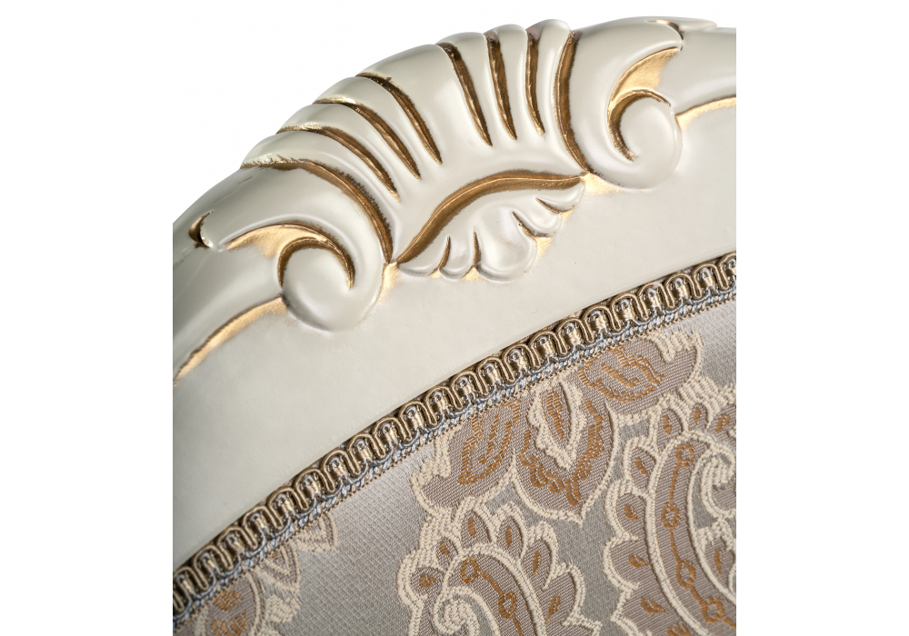 Стул деревянный Woodville Керия ткань слоновая кость, ткань С65