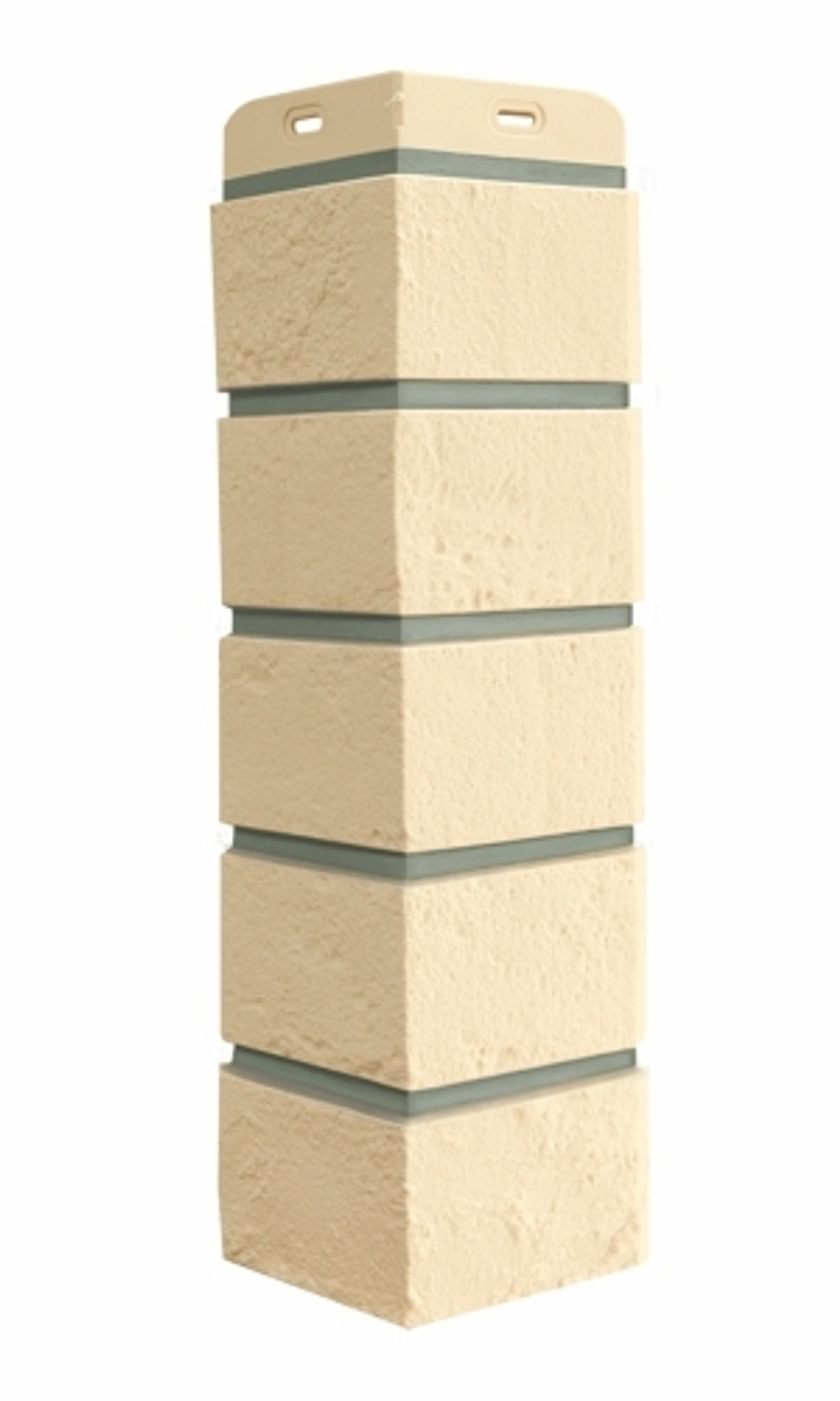 Угол наружный Grand Line Состаренный кирпич Премиум Шампань