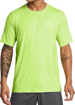 Мужская теннисная футболка Under Armour Vanish Energy Short Sleeve - зеленый