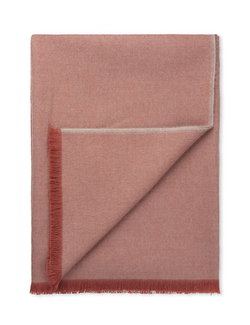 Плед 130х200 Elvang Skyfall красный