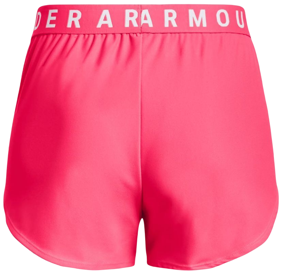 Женские Шорты теннисные Under Armour Women's UA Play Up Shorts 3.0 - pink shock/white