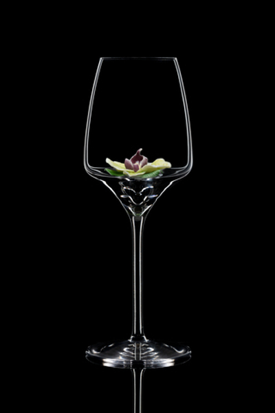 Бокал для белого вина. Орхидея Каттлея. Низкая.