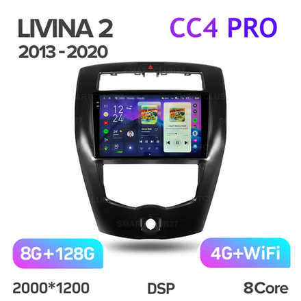 Teyes CC4 Pro 10,2" для Nissan Livina 2 2013-2020