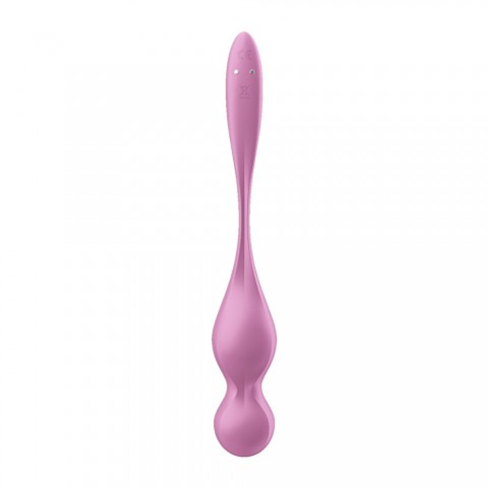 Тренажер для интимных мышц с вибрацией Satisfyer Love Birds 1 розовый (Connect App)
