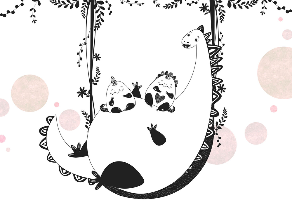 Дизайнерские обои Wall Street Dino Rino