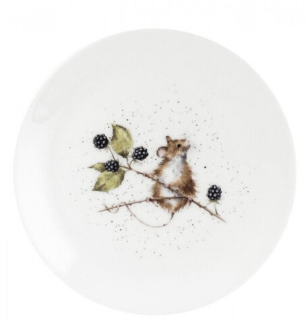 Тарелка для завтрака "Мышь на ветке" Wrendale Designs, 20 см