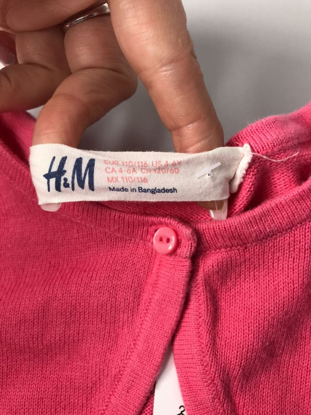 Болеро H&M на 4/6 лет