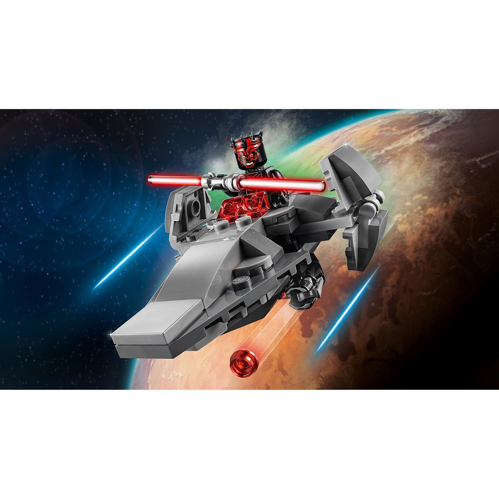 LEGO Star Wars: Микрофайтеры: Корабль-лазутчик ситхов 75224 — Sith Infiltrator Microfighter — Лего Звездные войны Стар Ворз