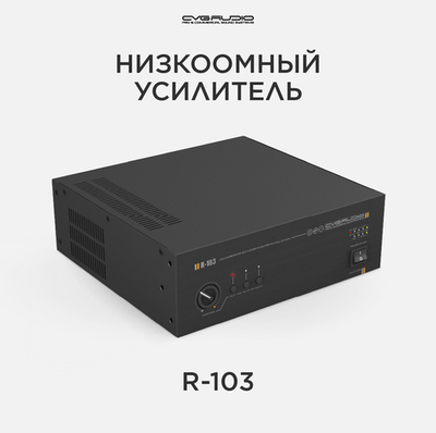 CVGAUDIO R-103 Усилитель 4-8ohm