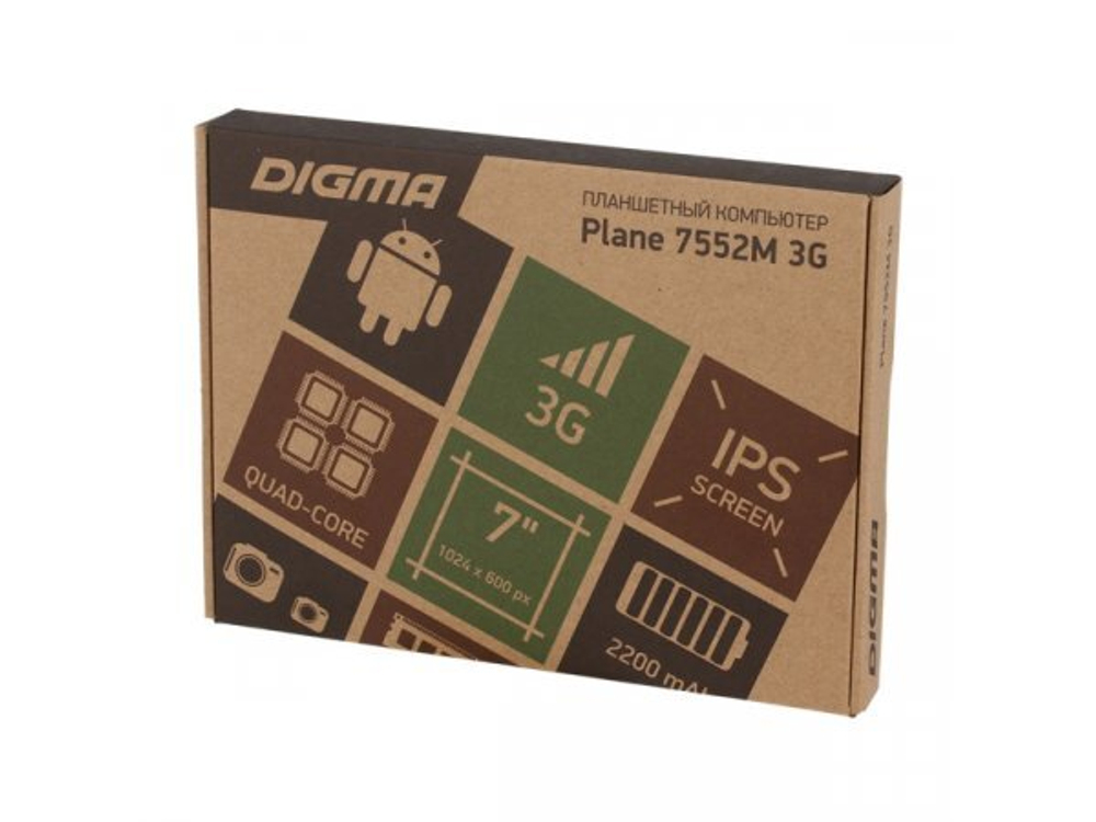 Планшет Digma Plane 7565N 3G Медведи (PS7180PG)