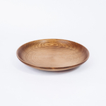 Деревянная плоская тарелка Art of Siberia из дерева сибирский кедр T127