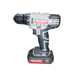 Аккумуляторная дрель-шуруповерт Ресанта ДА-18-2ЛК