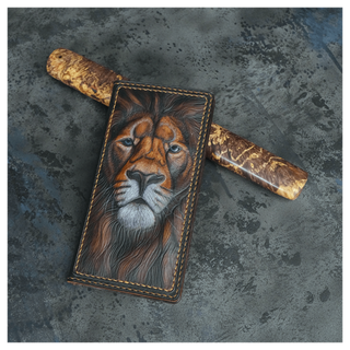 Кошелек лонгер «Лев»
