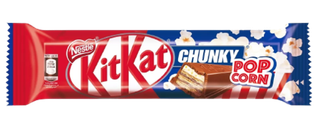 Батончик KitKat Chunky Pop Corn & Salted Caramel