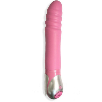 Розовый вибромассажер Zest, серия Vibe therapy.